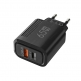 Зарядное устройство RavPower 182 65W GaN PD USB-C+USB-A быстрая зарядка