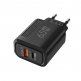 Зарядное устройство RavPower 182 65W GaN PD USB-C+USB-A быстрая зарядка